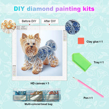 Load image into Gallery viewer, DIY Cute puppy Special Shape Diamond Art Painting Kit for Adult Beginners,Crystal Diamond Kits for Home Wall Decoration Gift
