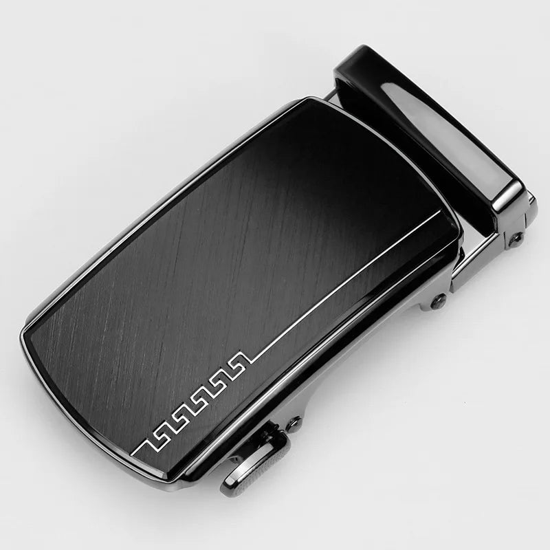 Men's belt buckle, 36.5mm non perforated belt automatic quick release zinc alloy belt buckle men's accessories