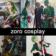 Load image into Gallery viewer, 41″ Light Up Roronoa Zoro Swords Katana Japanese Anime Cosplay Samurai Sword Shusui Enma Kitetsu with Sword holder And Belt
