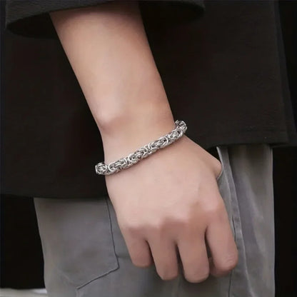 1pcs Italian Byzantine Bracelet, Metal Vintage Bracelet, Women's Fashion Bracelet Fashion Item, Suitable for Birthday Gift More