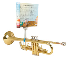 Load image into Gallery viewer, Music Stand Clarinet Trumpet Flute Winds Saxophone Baritone Portable Marching Sheet Music Stands Musical Instruments Accessories

