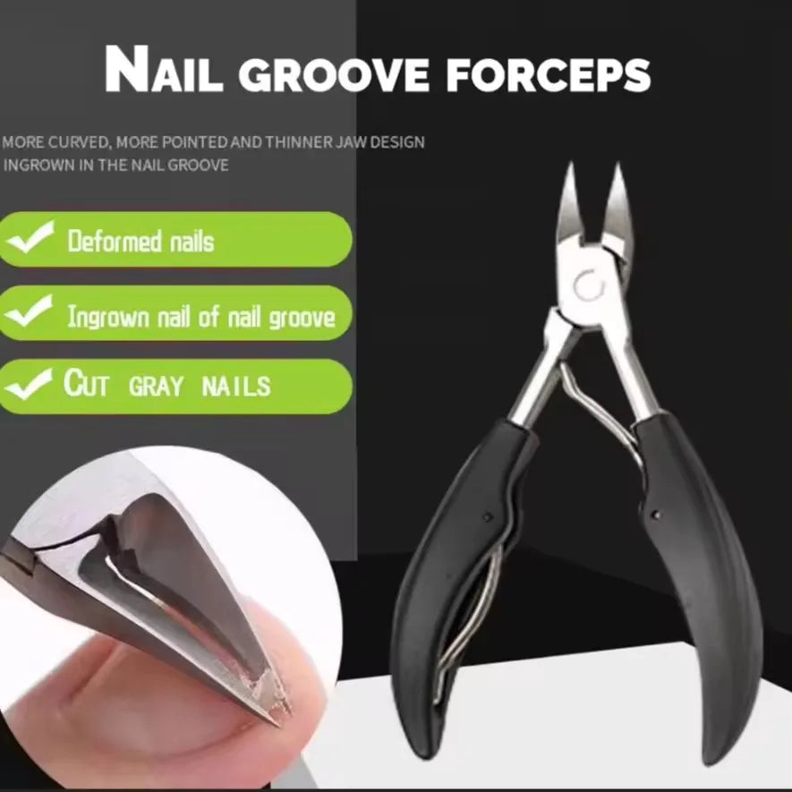Nail Clippers Ingrown Toenail Podiatry Correction Nippers Cuticle Cutters Cut Paronychia Pedicure Manicure Hand Foot Care Tool
