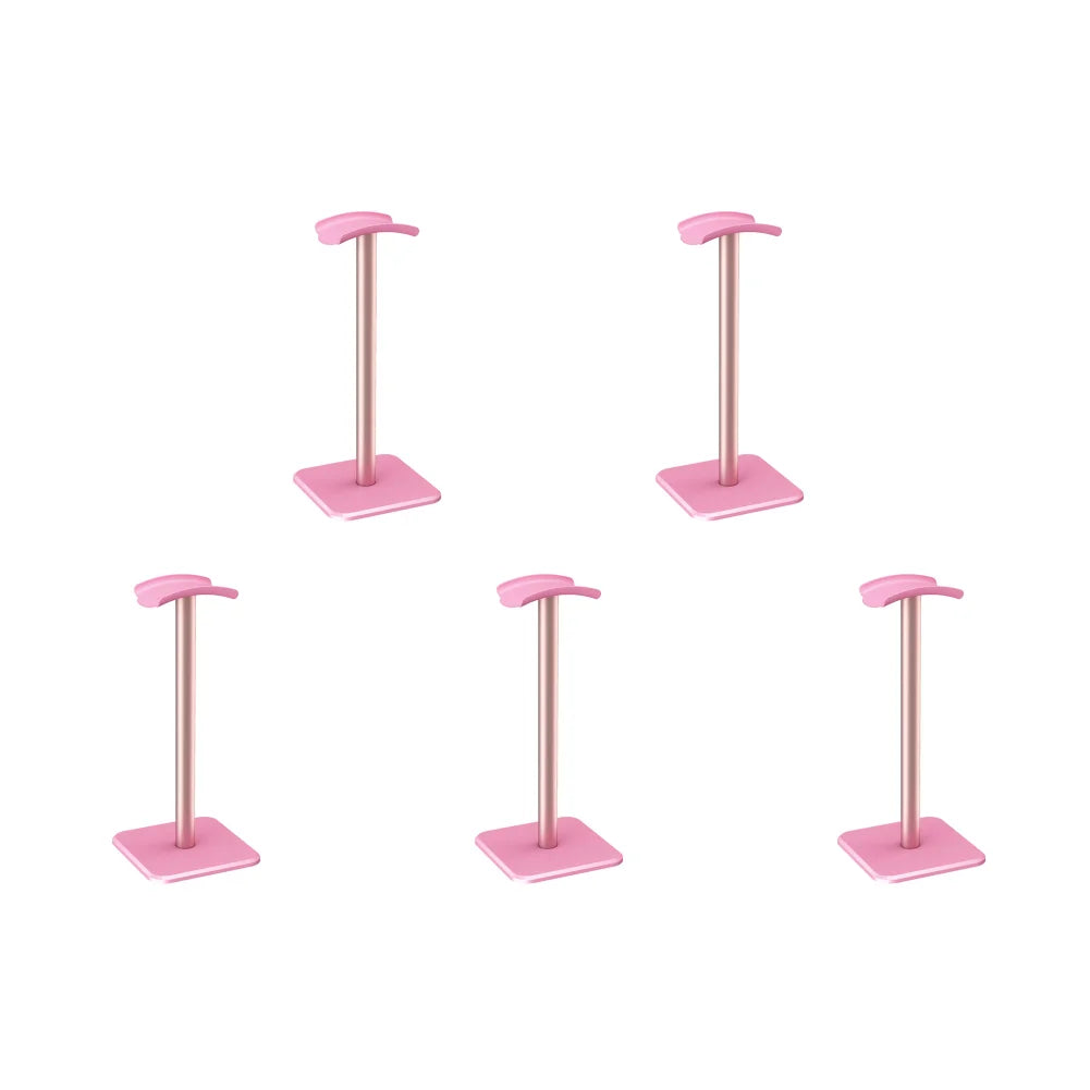 5-1PCS Universal Headphone Stand Aluminuim Alloy Headset Holder for Gaming Earphone Desktop Headphones Support Holder