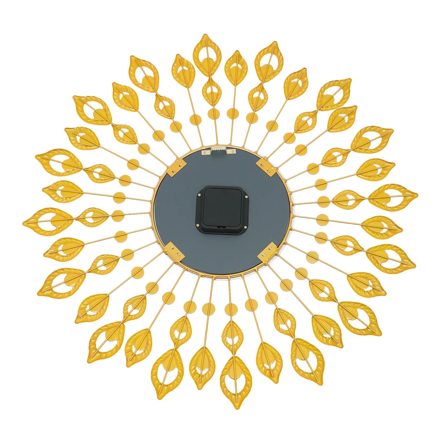 Modern Style Quartz Metal Big Clocks Large Wall Clock Decorative Wall Clocks for Living Room Bedroom Quiet Running