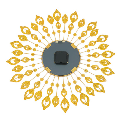 Modern Style Quartz Metal Big Clocks Large Wall Clock Decorative Wall Clocks for Living Room Bedroom Quiet Running