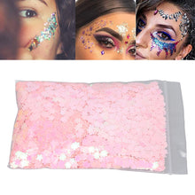 Load image into Gallery viewer, Nail Art Glitter Flakes Cherry Shape Sparkling Manicure Decoration Sequins for Nail Shop Pink 50g
