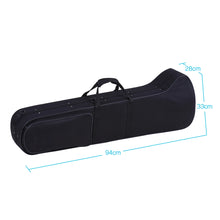Load image into Gallery viewer, Brass Gold Lacquer Silver Trumpet Alto Trombone Brass Bb Tone B Flat Wind Instrument with Cupronickel Mouthpiece Wind Instrument

