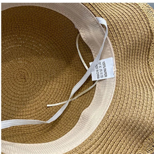 Kids Hat For Girls 3-8Y Straw Children's Sunshade Cap Bag Summer Baby Travel Sunscreen Beach Hat Sun Fisherman Cap Fashion Style