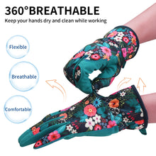 Load image into Gallery viewer, Gardening Gloves for Women Breathable leather Garden Gloves with Grip Thorn-Proof Puncture-Resistant Work Gloves

