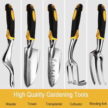 Load image into Gallery viewer, Garden Tool Hand Trowel,Rake,Cultivator,Weeder Tools With Ergonomic Handle,Garden Lawn Farmland Transplant Gardening Bonsai Tool
