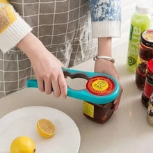 Load image into Gallery viewer, 4 In 1 Lid Jar Opener Handy Screw Cap Openers Multi Purpose Can Non-slip Bottle Lid Grip Wrench Bottle Kitchen Gadgets

