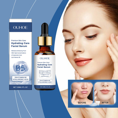 OUHOE Hydrating Care Facial Serum - Deep Moisturize, Balance Oil, Whiten, Repair Acne, All Skin Types, Anti - aging