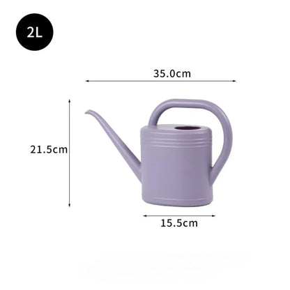 Watering Can Water Can for Plants with Sprinkler Head 2L Long Mouth Watering Can Flower Watering Can for Outdoor House Plant