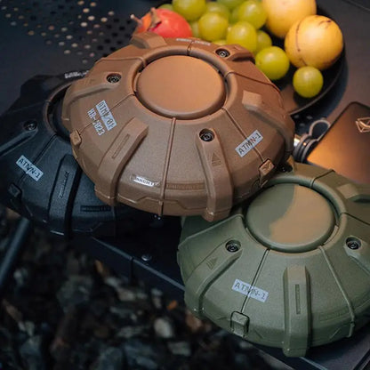 Camping Tactical Mosquito Incense Box Military Style Mosquito Repellent Rack home Outdoor Coil Incense Burners Fireproof Cover