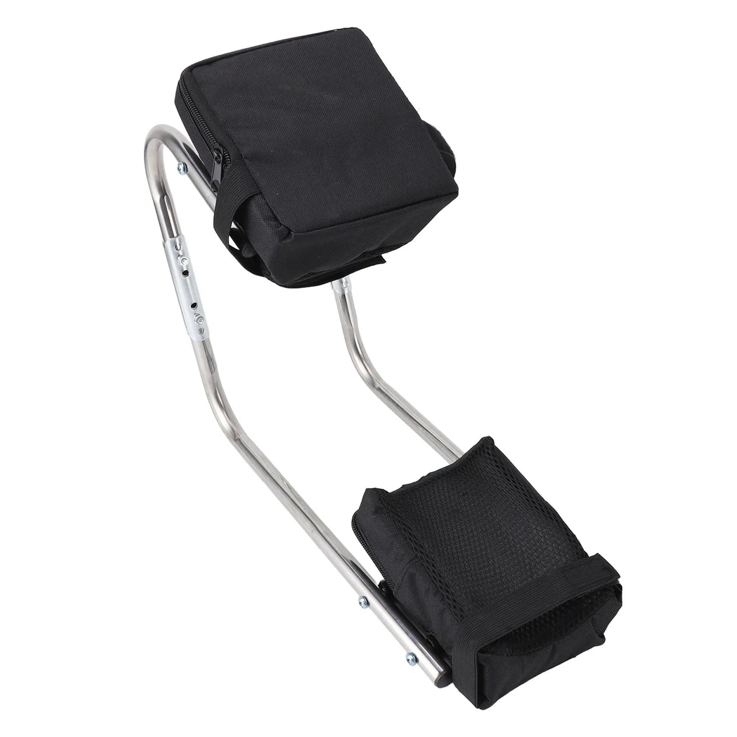 Garden Kneeler Seat Labor Saving Comfortable Garden Kneeling Seat Versatile Stainless Steel High Load Bearing for Farming