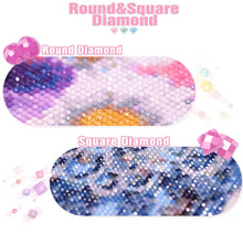 Load image into Gallery viewer, 5D DIY Diamond Painting Horse Flower Diamond Mosaic Animal New Collection Decorative Paintings
