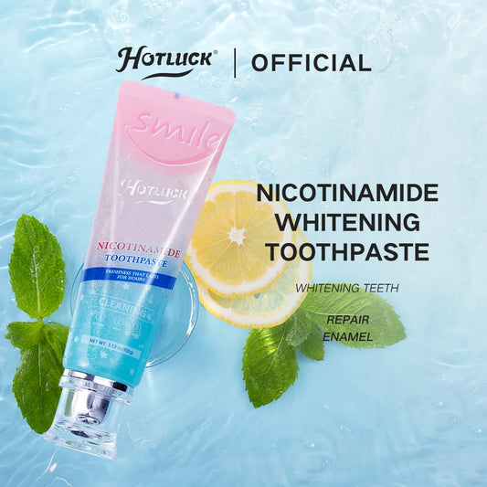Hotluck Niacinamide Toothpaste,Niacinamide Whitening Toothpaste,Niacinamide Intensive Whitening Toothpaste,Tripel Whitening Niac