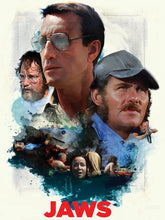 Load image into Gallery viewer, Jaws Classic Movie 5D Diamond Painting Horror Shark DIY Mosaic Cross Stitch Living Room Wall Decor
