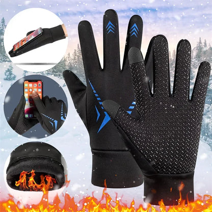 Winter Gloves Women Cycling Bike Thermal Cold Resistance Wind Waterproof Bicycle Warm Outdoor Running Skiing Mittens