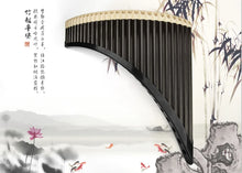 Load image into Gallery viewer, Professional ABS Panflute, Musical Instrument Panpipe, Transverse Pan Fluta Music Wind Musicales, Diatonic Scale, 26 C Key Pipes
