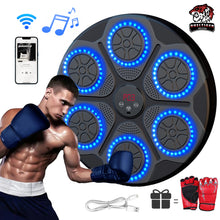 Load image into Gallery viewer, New Music Boxing Machine Smart Bluetooth Wall Mounted Music Boxing Trainer Gym Home Electronic Boxing Target Punching Equipment
