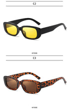 Load image into Gallery viewer, New Small Sunglasses Women Men Trendy Vintage Brand Designer Hip Hop Square Green Sun Glasses Female Eyewear UV400
