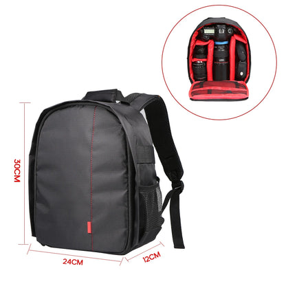 IN US Outdoor Camera Backpack Small DSLR Digital Water-resistant Multi-functional Breathable Camera Bags for Photographyer