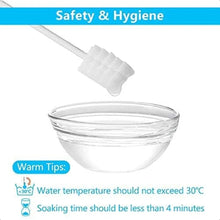 Load image into Gallery viewer, [100Pack] Baby Toothbrush Newborn Baby Tongue Cleaner Toothbrush Clean Baby Gums Disposable Tongue Cleaner Soft Gauze Toothbrus
