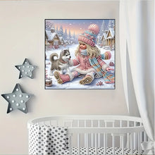 Load image into Gallery viewer, 5D DIY Diamond Art Painting Set, Handmade Crafts, Special Shaped Diamonds Add Three-Dimensional Effect, Can Be Completed Alone o
