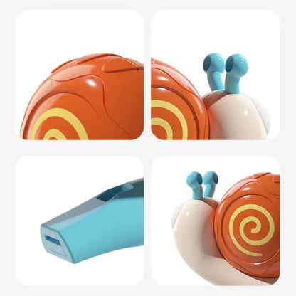 Musical Instrument Snail Whistle Pronunciation Training Clarinet Snail Musical Whistles Kids Interactive Washable