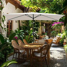 Load image into Gallery viewer, 2x3 m Rectangular Patio Umbrella Cloth Replacement Canopy Heavy Duty Cantilever Parasol Top For Outdoor Deck, Backyard
