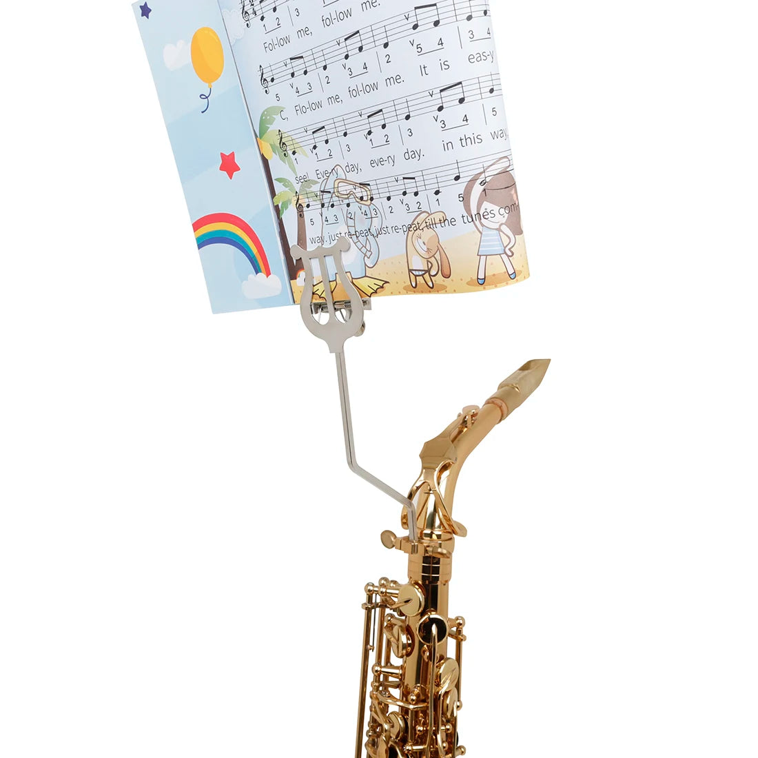 Music Stand Clarinet Trumpet Flute Winds Saxophone Baritone Portable Marching Sheet Music Stands Musical Instruments Accessories
