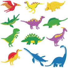 Load image into Gallery viewer, Children's Handmade Diamond Painting Sitcker Pokemon Kit Digital Rod-Shaped Diamond Painting Kit For Cartoon Nnimals Easy to DIY
