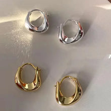 Load image into Gallery viewer, 925 Sterling Silver Earrings for Women Ear Hoop Versatile Sweet Girl Fashion Jewery New Year Gifts Accessories

