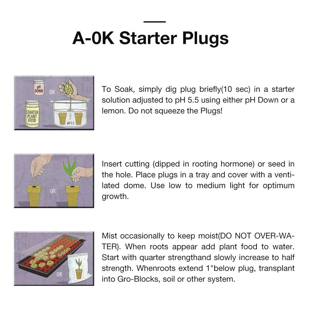 5PCS/1PCS 50 Cubes Sheet Block Propagation Cloning Seed Raising Hydroponic Soilless Planting Sponge Planting Grow Starter Cubes