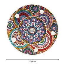 Load image into Gallery viewer, Mandala Round Circle DIY Diamond Painting Led Light Night Lamp Table Desk Decoration
