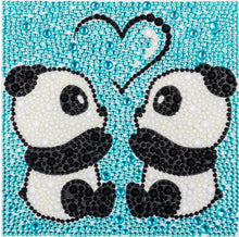 Load image into Gallery viewer, DIY Diamond Painting by Number Kits for Kids Cartoon Animal Picture Crystal Rhinestone Diamond Embroidery for Children Gifts
