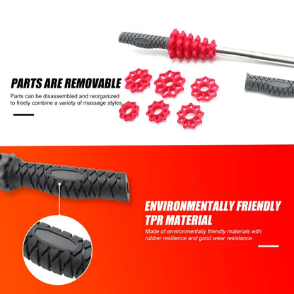 Body Massage Sticks Muscle Roller Athletes Muscle Roller Stick for Relief Muscle Soreness Cramping Tightness Anti Cellulite Gym