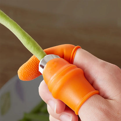 Thumb Cutter Gardening Tools Pruning Shears Garden Picking Plant Vegetables Separator Finger Tool Multifunction Kitchen Cutter