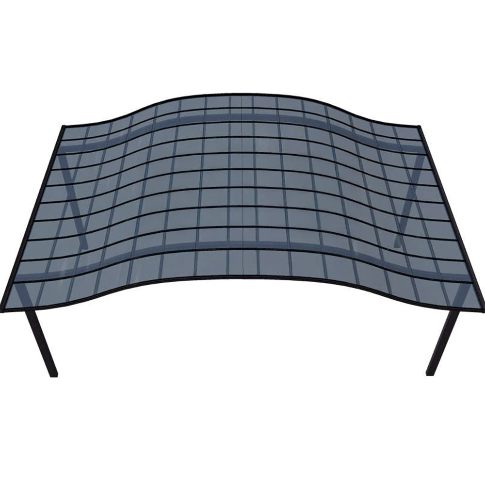 Pergola Sunroom Outdoor Roof Patio Covers Balcony Customized Waterproof Polycarbonate Aluminum Awning Canopy Gazebo Garden