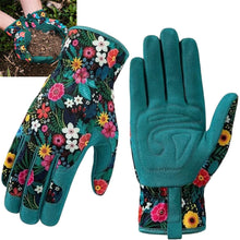 Load image into Gallery viewer, Gardening Gloves for Women Breathable leather Garden Gloves with Grip Thorn-Proof Puncture-Resistant Work Gloves
