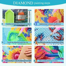 Load image into Gallery viewer, 5D DIY Full Square&amp;Round Diamond Painting Forest Waterfall Landscape Set Mosaic Art Home Decoration Gift for Living Room Bar
