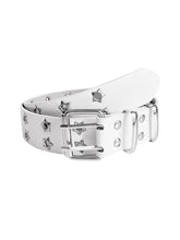 Load image into Gallery viewer, Women&#39;s Belt  Large size Double Hole Men Belt Punk Hip Hop Rock Style Subculture Y2K Belt Punch Free Belt for Men and Women
