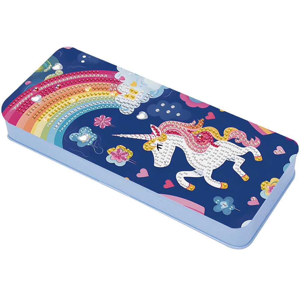 21 New Diamond Painting Pencil Case Art Pen Holder Aesthetic Diamond Painting Stationery Case As a Gift for School Children