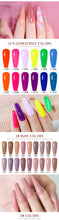 Load image into Gallery viewer, NAILCO 15ml Transparent Nude Color Series Jelly Gel Nail Polish Pink Red Nails Art Manicure Gel Varnishes Gellack Design Lacquer
