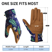 Load image into Gallery viewer, Gardening Gloves for Women Breathable leather Garden Gloves with Grip Thorn-Proof Puncture-Resistant Work Gloves
