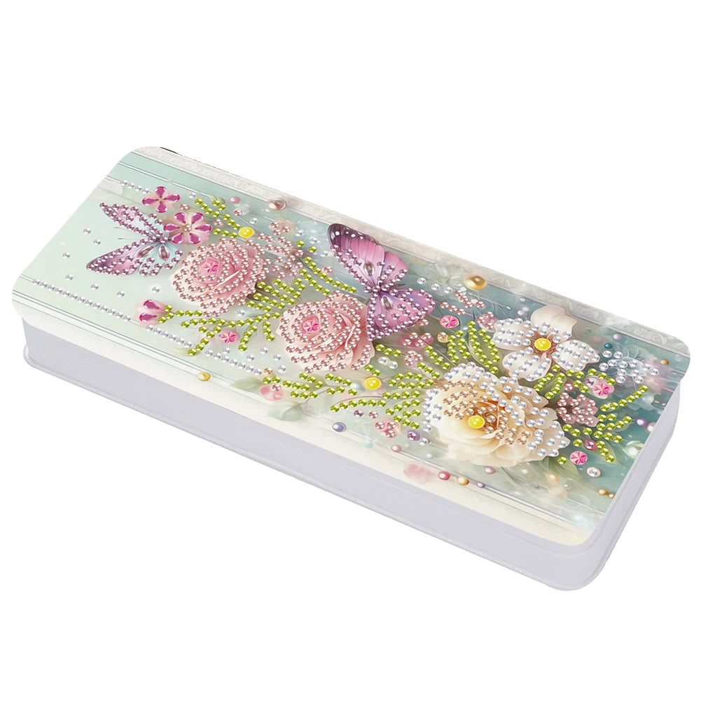 21 New Diamond Painting Pencil Case Art Pen Holder Aesthetic Diamond Painting Stationery Case As a Gift for School Children