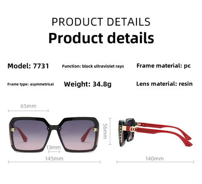 2025 New Sunglasses For Women With Advanced Sense, Anti Uv Polarized Sunglasses, Face Friendly, Small Beach Versatile Glasses