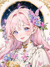 Load image into Gallery viewer, 5D Diamond Painting  Anime Girl DIY Cartoon Cross Stitch Full Square Round Diamond Mosaic Embroidery Art Home Decoration Gift
