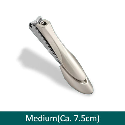 Nail Clippers Stainless Steel Anti Splash Fingernail Cutter Manicure Tools Bionics Design Nail Trimmer Pedicure Scissor